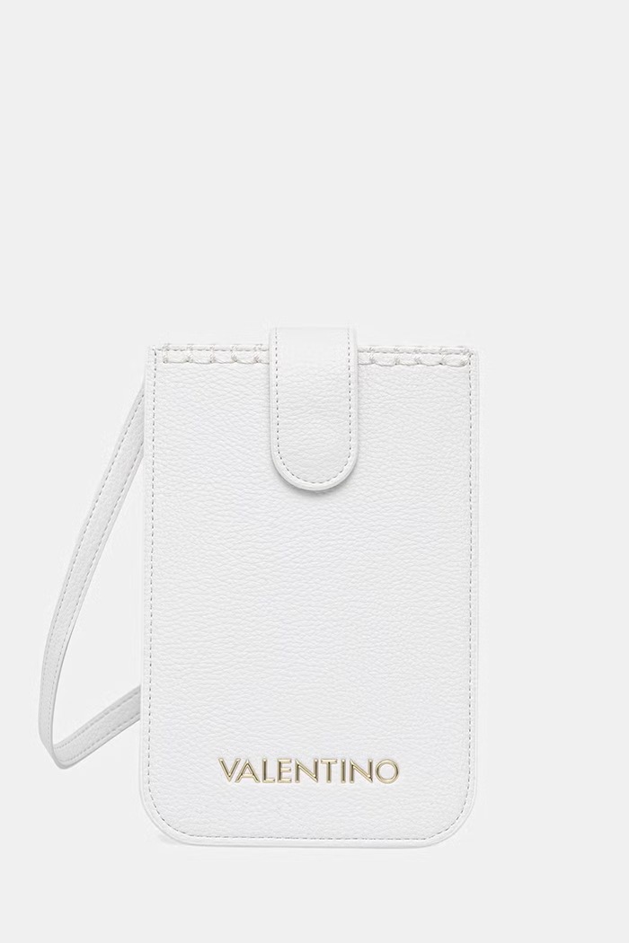 Valentino Bags калъф за телефон дамски от имитация на кожа ALEKSANDRA бял VPS9W982