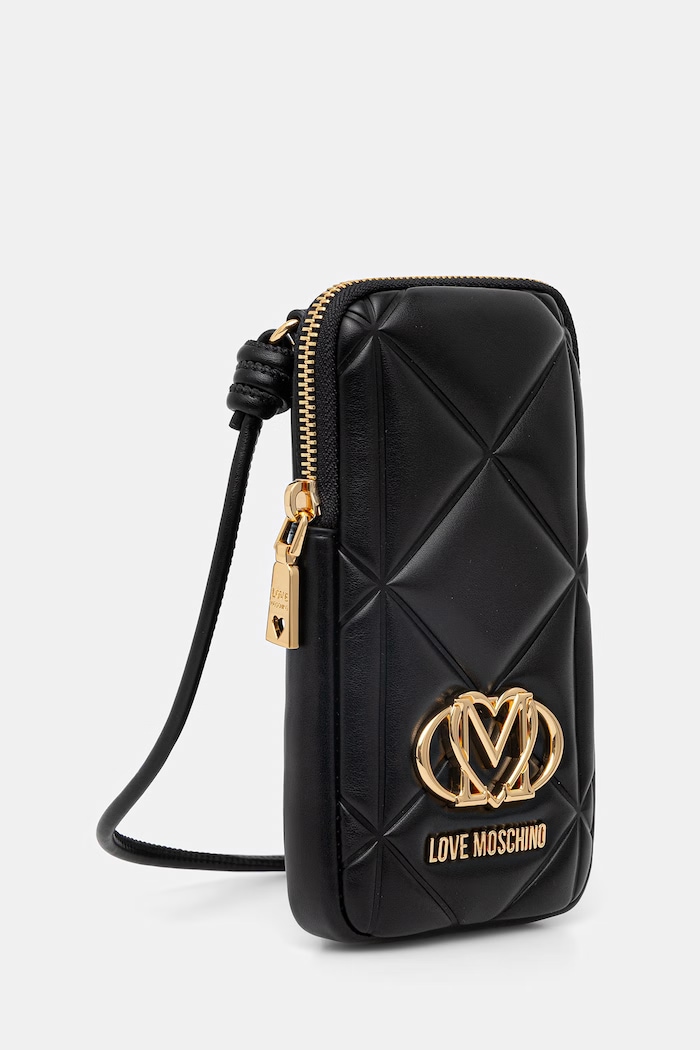 Love Moschino dámsky obal na telefón JC5645PP0OLC0000 čierna SS26