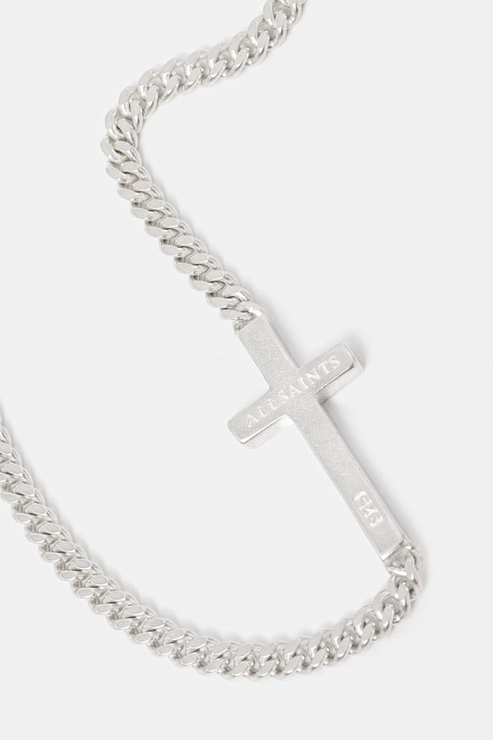 AllSaints náramok dámsky strieborný 37562084SLV041 strieborná SS26