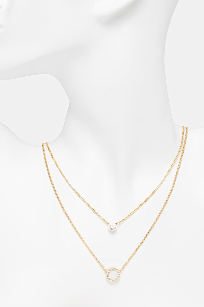 Doplnky DKNY Náhrdelník dámsky kovový 04N00345 zlatá