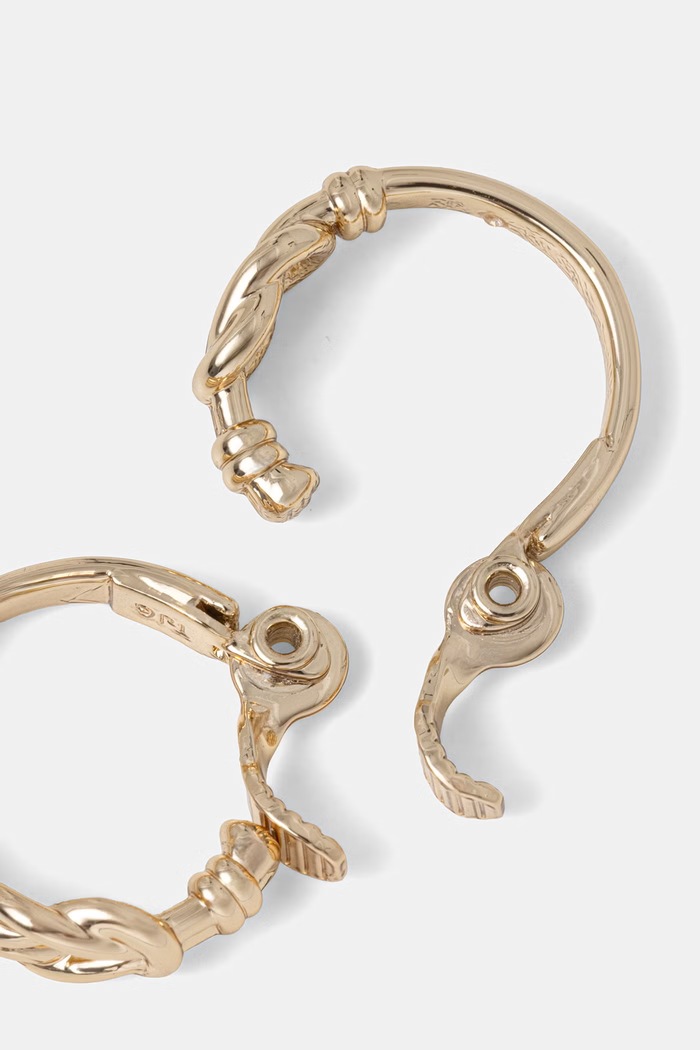 Lauren Ralph Lauren Κλιπς γυναικεία από μέταλλο 14C00110 χρυσαφί SS26