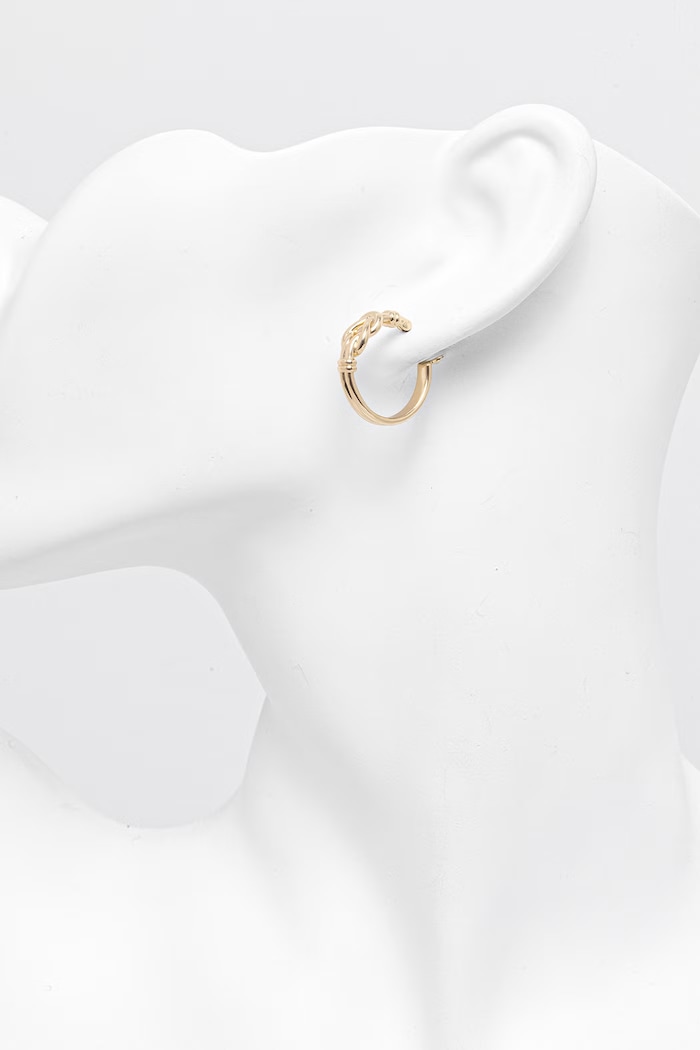 Doplnky Lauren Ralph Lauren náušnice dámske kovové 14G01421 zlatá