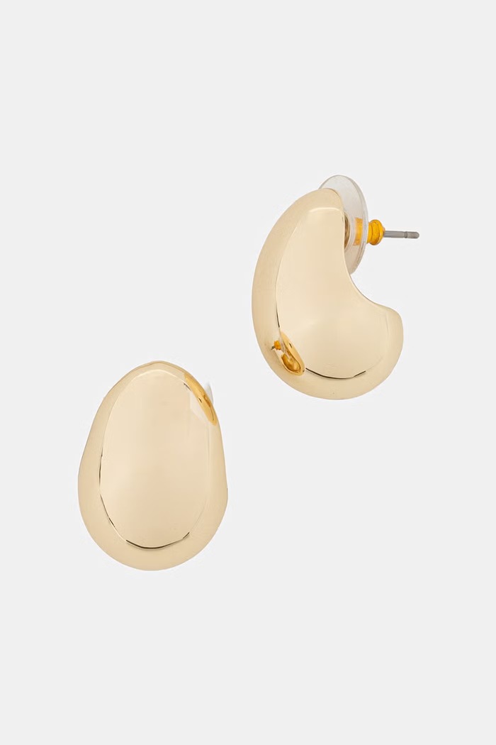 Lauren Ralph Lauren náušnice dámske kovové zlatá 14G01432