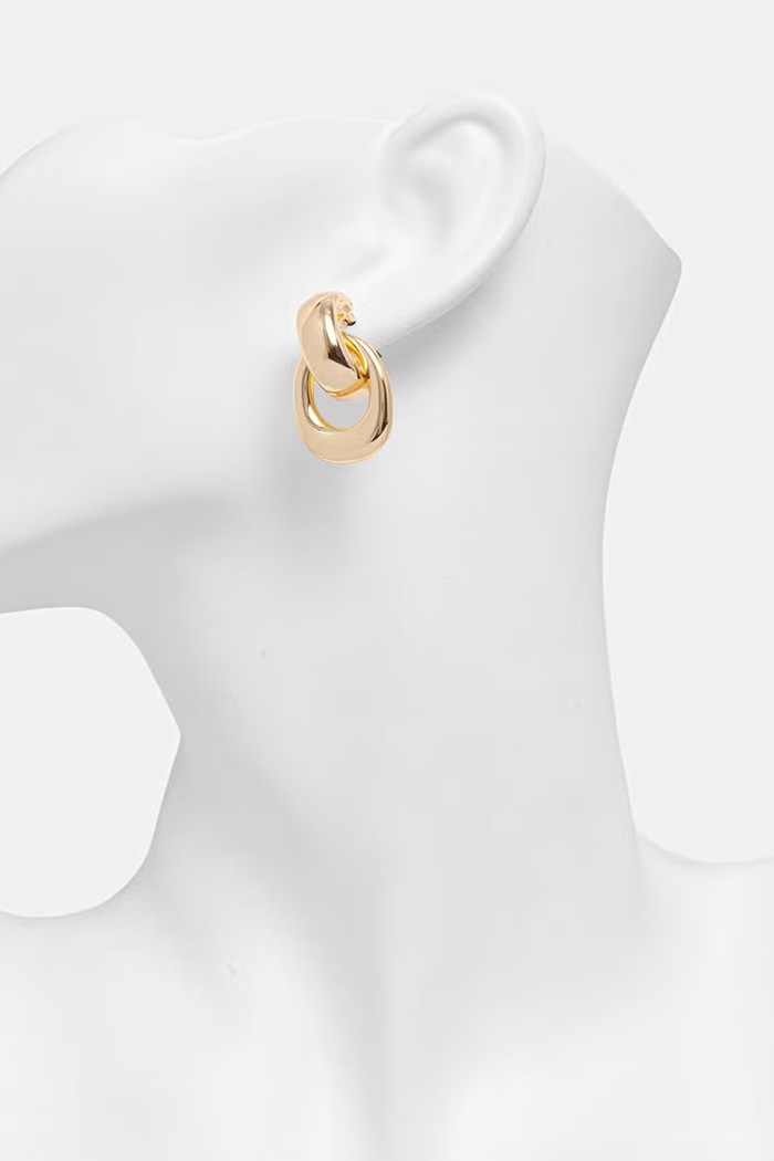 Doplnky Lauren Ralph Lauren náušnice dámske kovové 14G01434 zlatá