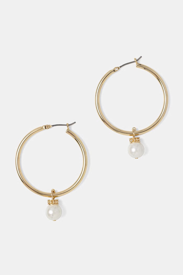 Lauren Ralph Lauren Náušnice dámske kovové zlatá 14G01427
