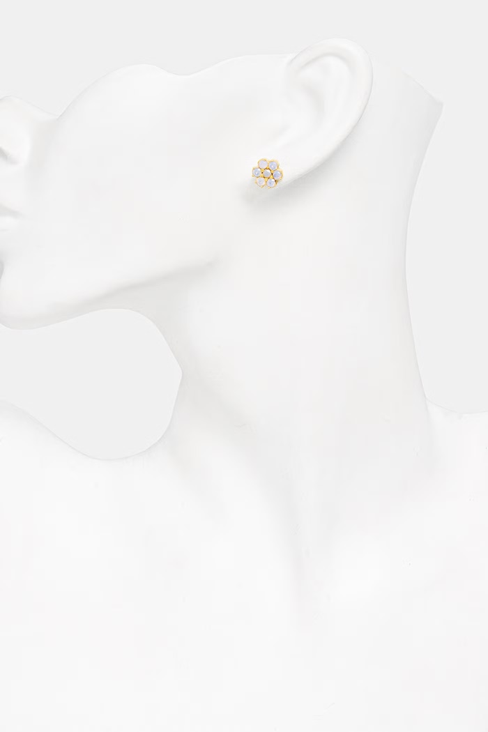 Doplnky HATTON LABS DAISY EARRING náušnice strieborné HL.S5.650.19.O/S zlatá