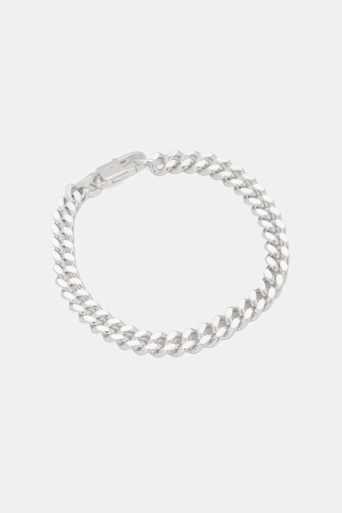 HATTON LABS CLASSIC CUBAN BRACELET L narukvica srebrna za žene srebrna HL.W4.360.SL.S7.5