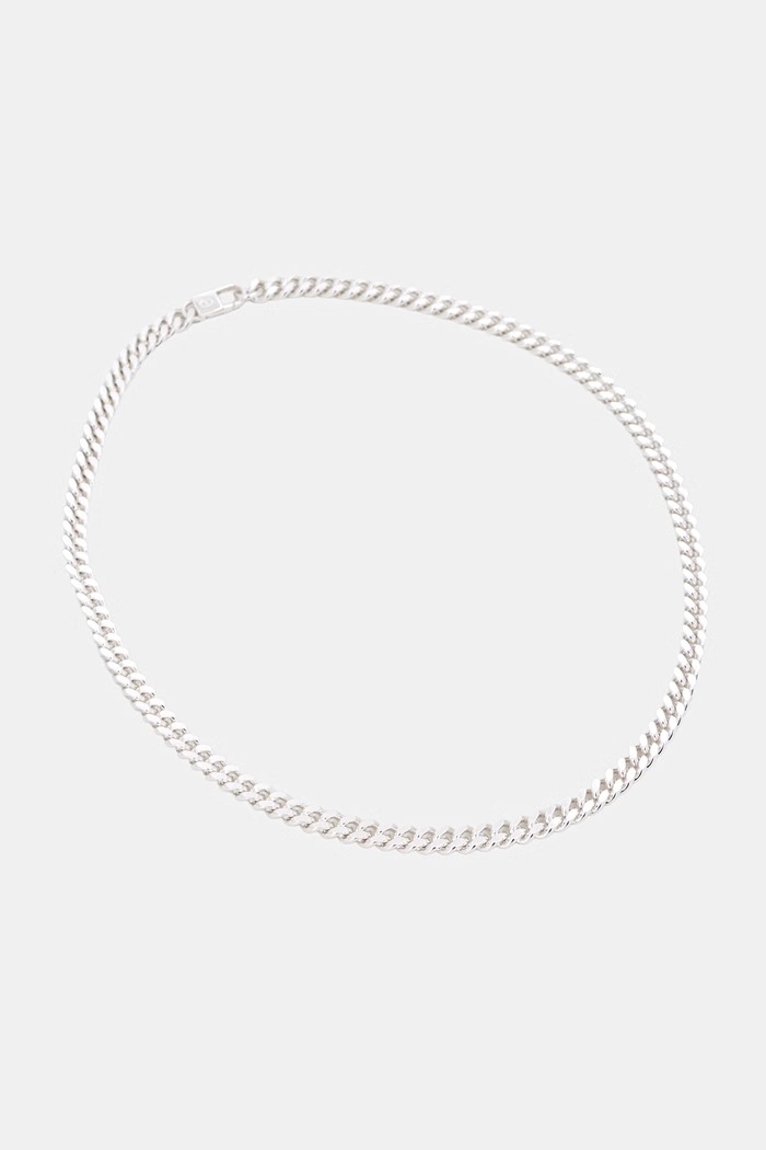 HATTON LABS CLASSIC CUBAN CHAIN L ogrlica srebrna za žene srebrna HL.W4.385.SL.S20
