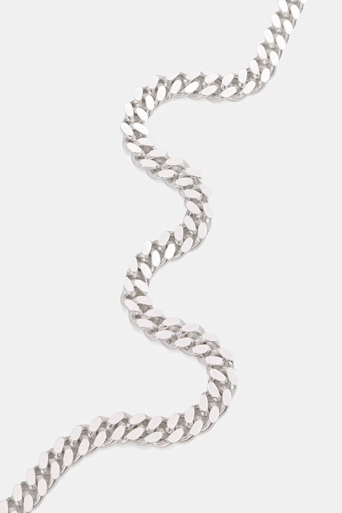 HATTON LABS CLASSIC CUBAN CHAIN L ogrlica srebrna za žene HL.W4.385.SL.S20 srebrna SS26