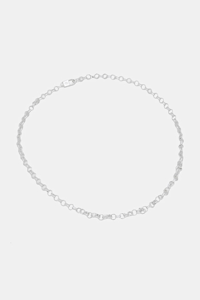 HATTON LABS DIAMOND CUT BELCHER CHAIN M ogrlica srebrna za žene srebrna HL.W4.396.SL.S18