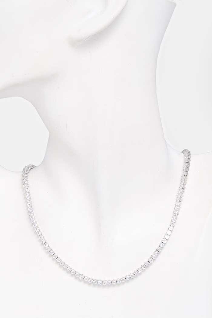 Accessori HATTON LABS ODYSSEY CHAIN collana in argento da donna HL.W5.C.0037.01.S18 argento