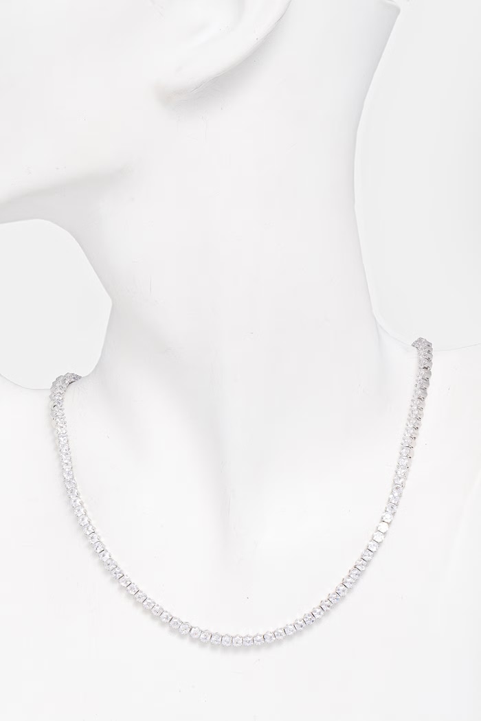 Accessori HATTON LABS ODYSSEY CHAIN collana in argento da donna HL.W5.C.0037.01.S18 argento