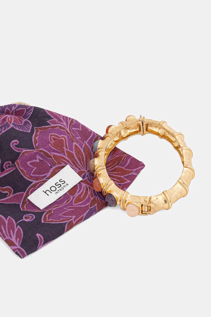 Akcesoria Hoss Intropia bransoletka damska 5023092 złoty