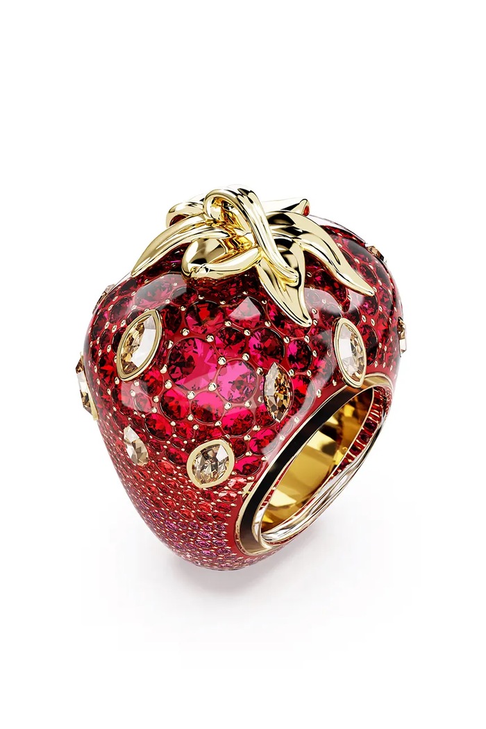 Swarovski δαχτυλίδι γυναικείο συνθετικό ρητίνης κρύσταλλο Swarovski IDYLLIA κόκκινο 5745796