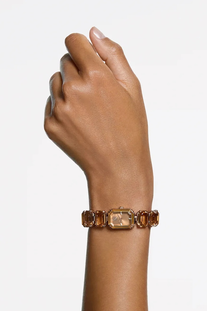 Swarovski zegarek damski MILLENIA 5729841 pomarańczowy