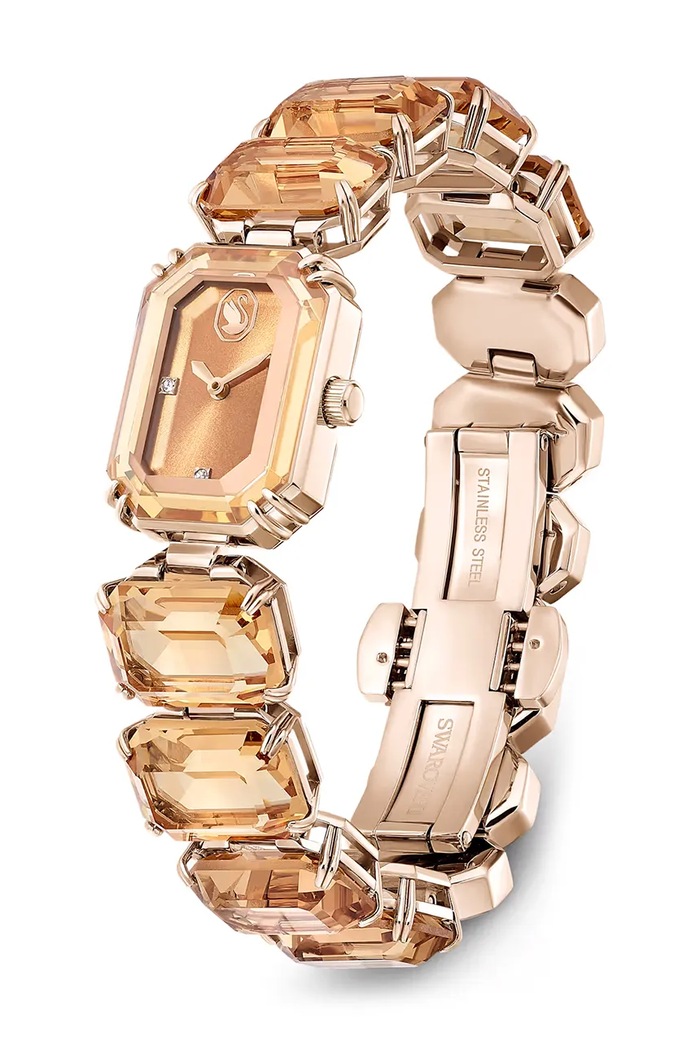 Swarovski zegarek damski MILLENIA 5729841 pomarańczowy SS26