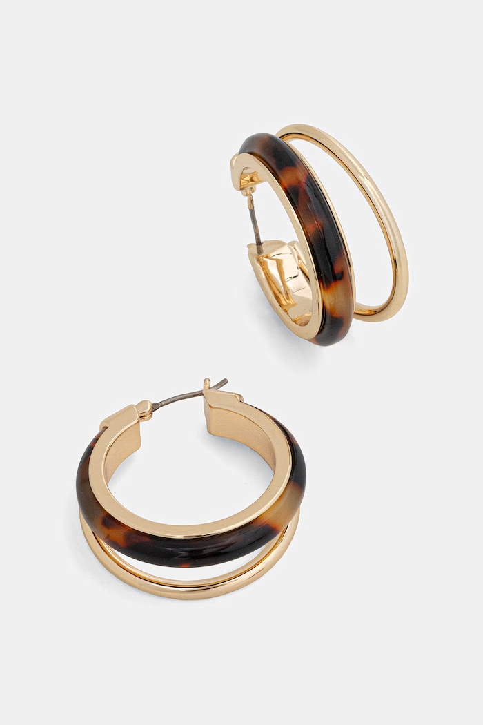 Lauren Ralph Lauren kolczyki damskie metalowe bez kamienia MARTINGALE złoty 14G01473