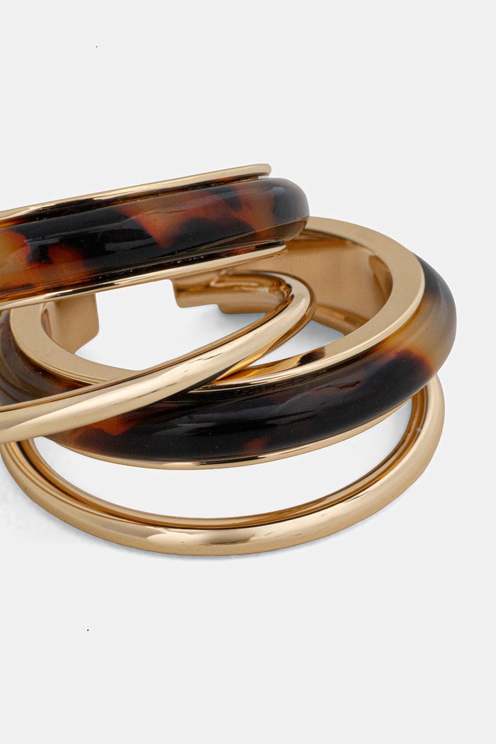 Lauren Ralph Lauren kolczyki damskie metalowe bez kamienia MARTINGALE 14G01473 złoty SS26