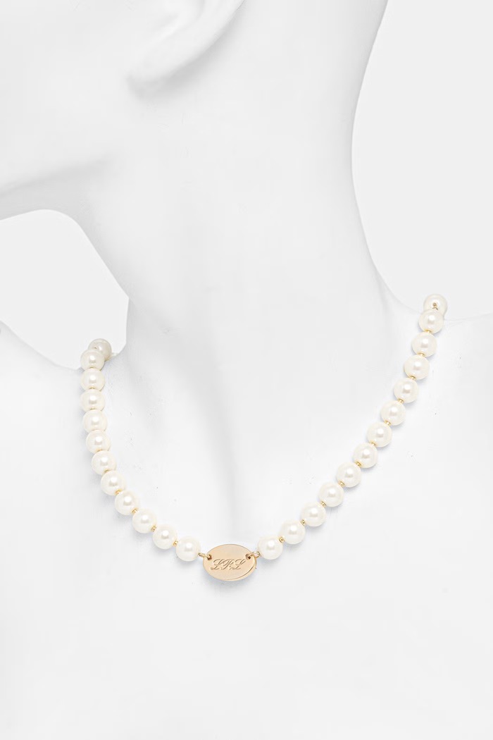 Lauren Ralph Lauren naszyjnik damski EMMYLOU beżowy 14N00826