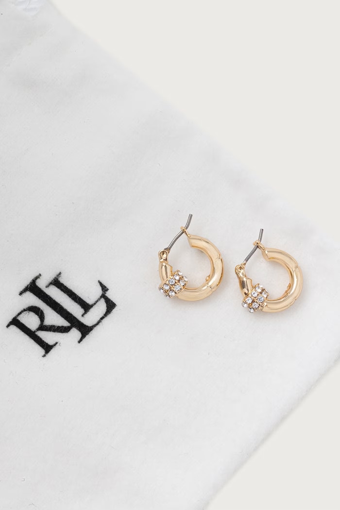 Akcesoria Lauren Ralph Lauren Kolczyki damskie metalowe LINDELLA 14G01462 złoty