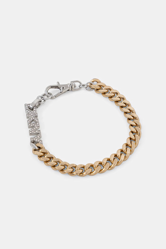 DKNY bransoletka damska metalowa PAULA złoty 04B00389