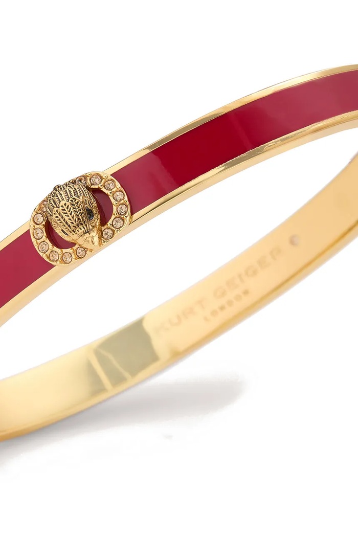 Kurt Geiger London bransoletka damska Chelsea Bangle 5620650429 czerwony SS26