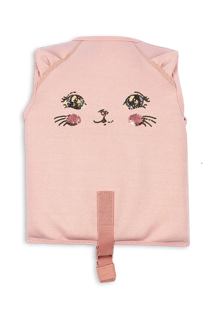 Fete Konges Sløjd vestă de înot pentru copii KITTY SWIM VEST KS104921.PPY2 roz