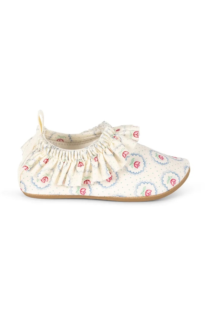Konges Sløjd pantofi de apă pentru copii MALTI SWIM SHOES KS104979.PPY2 bej SS26