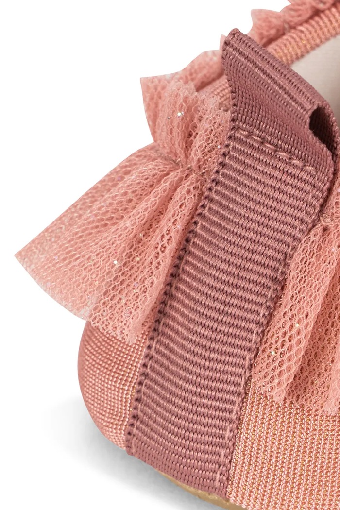 Konges Sløjd pantofi de apă pentru copii AMANDINE FRILL SWIM SHOES roz KS104632.PPY2