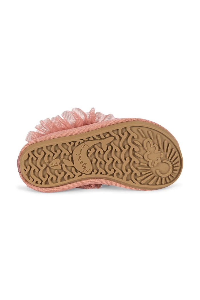 Konges Sløjd pantofi de apă pentru copii AMANDINE FRILL SWIM SHOES KS104632.PPY2 roz