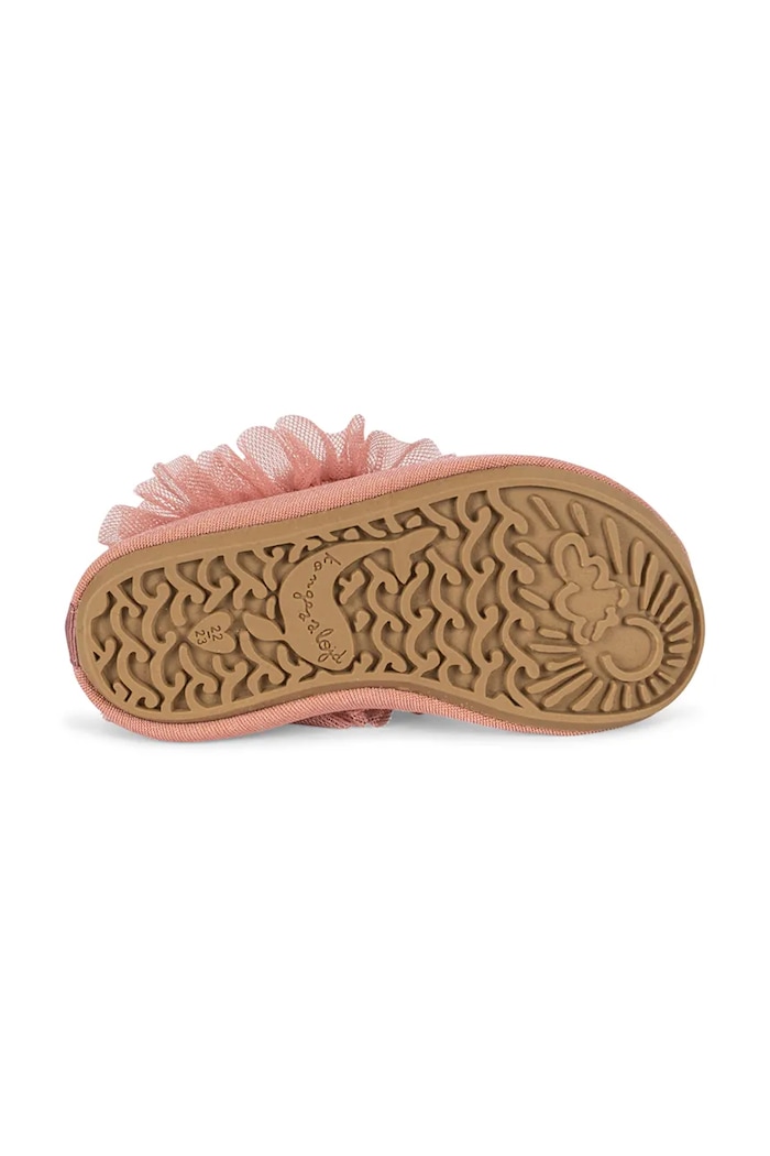 Konges Sløjd pantofi de apă pentru copii AMANDINE FRILL SWIM SHOES KS104632.PPY2 roz
