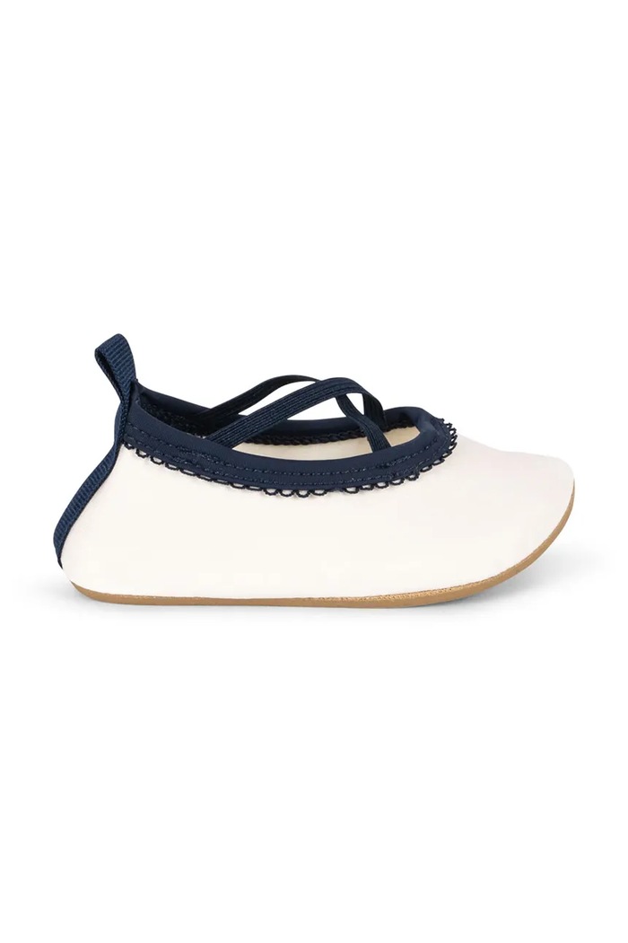 Konges Sløjd pantofi de apă pentru copii VILJA SWIM SHOES KS105122.PPY2 alb SS26
