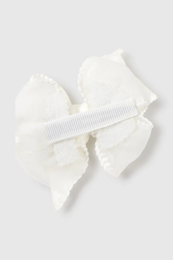 Mayoral Newborn opaska i spinka do włosów dziecięca 9079.2P.Newborn.PPY2 beżowy SS26