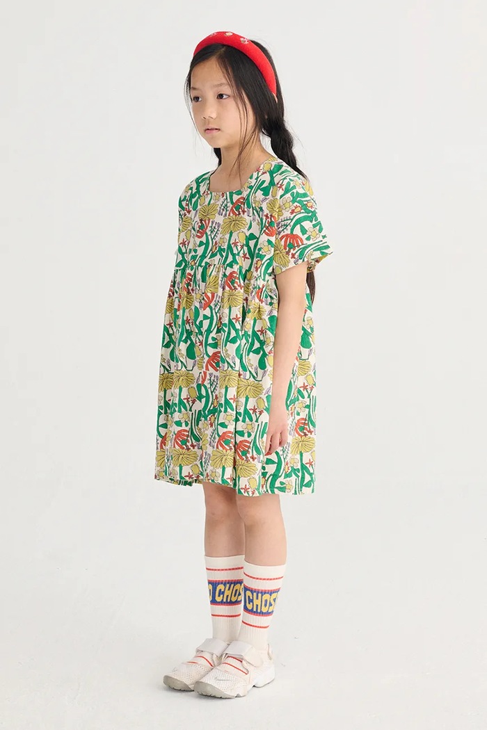 Детска лента за глава Bobo Choses Pixel Daisies 126AI025 червен