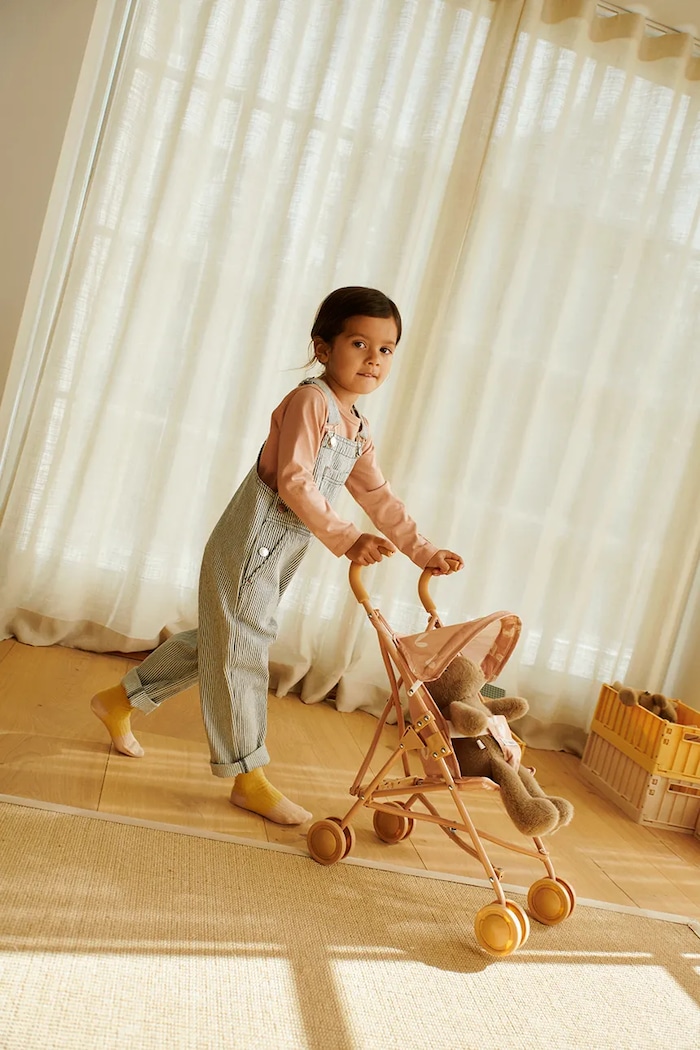 Liewood cărucior de jucărie pentru copii Elsie Doll Stroller roz LW19756.PPY2