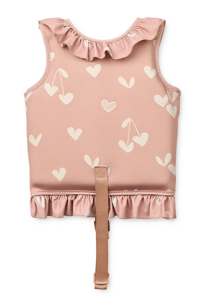 Liewood kamizelka do pływania Dove Swim Vest w Frill LW20501.PPY2 różowy SS26