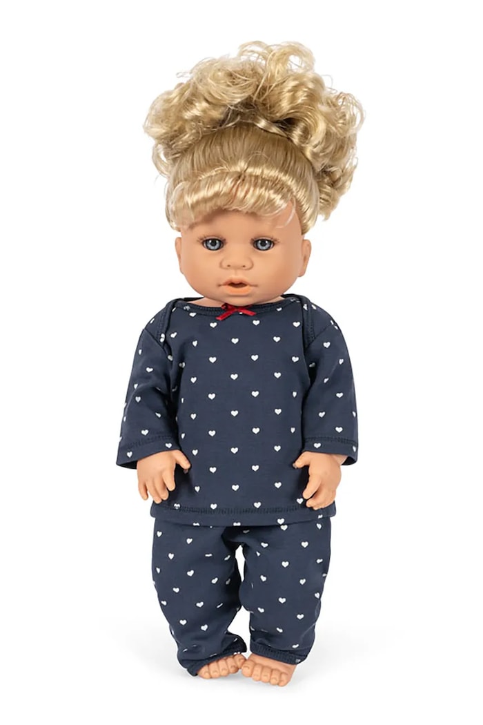 Dievča Bábika Konges Sløjd VIOLA DOLL KS105124.PPY2 tmavomodrá