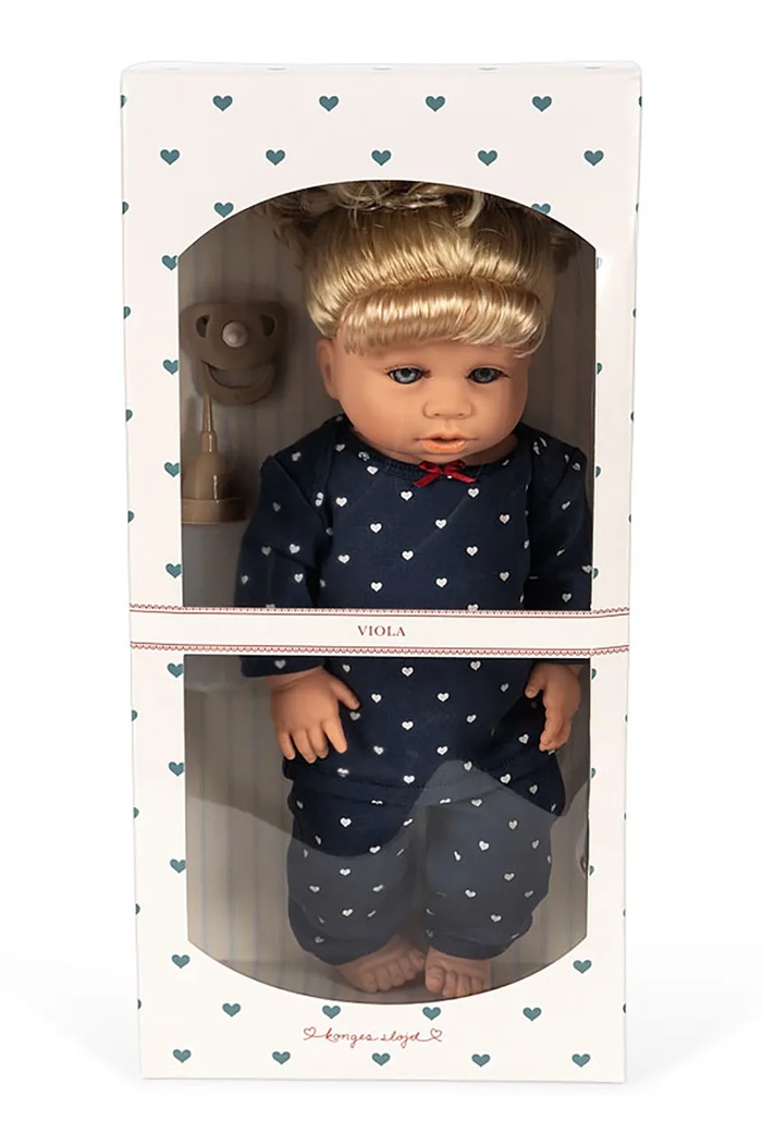 Bábika Konges Sløjd VIOLA DOLL KS105124.PPY2 tmavomodrá