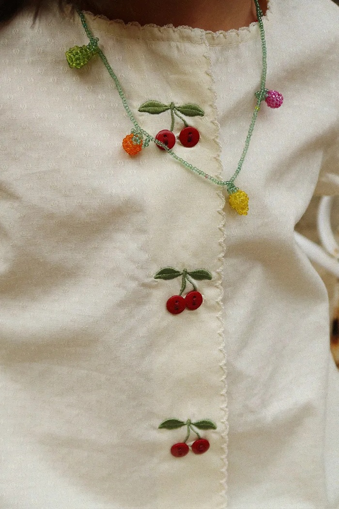 Konges Sløjd náhrdelník detský VITAMINS NECKLACE viacfarebná KS105125.PPY2