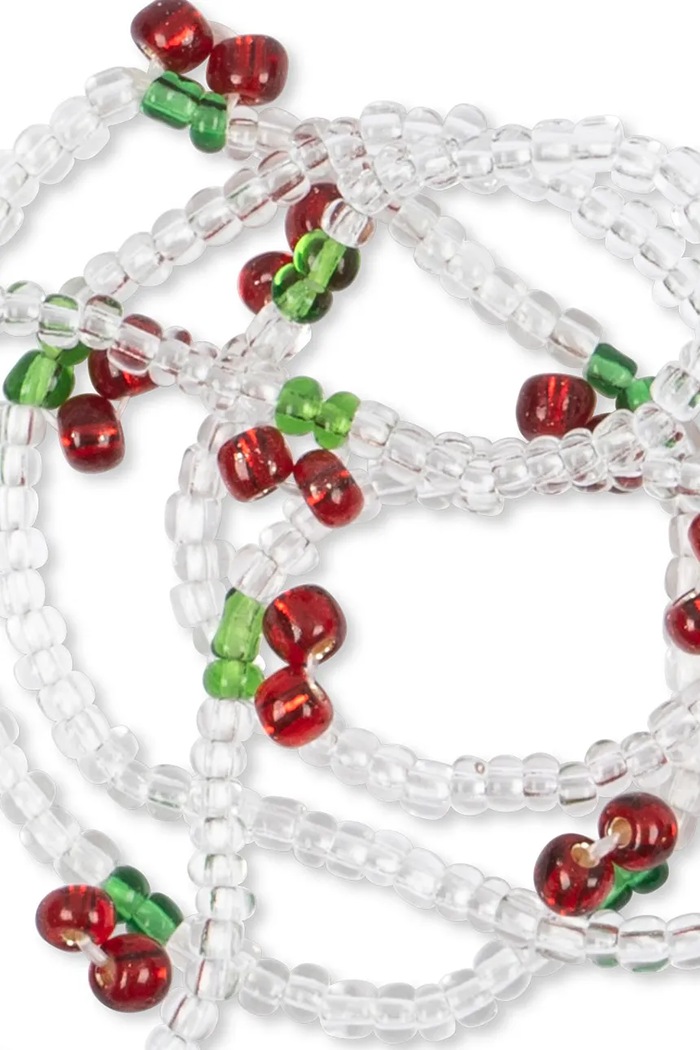 Fete Konges Sløjd set de bijuterii pentru copii PEARLY CHERRY NECKLACE AND BRACELET SET KS105517.PPY2 multicolor