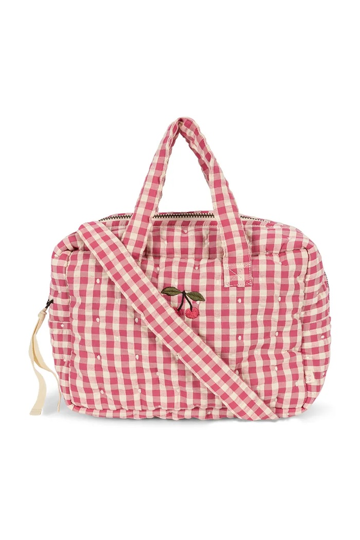 Konges Sløjd taška na kočík pre bábiky detská bavlnená DOLL BAG ružová KS105329.PPY2
