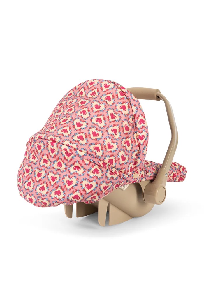Konges Sløjd переноска для ляльки дитяча DOLL CAR SEAT рожевий KS105331.PPY2