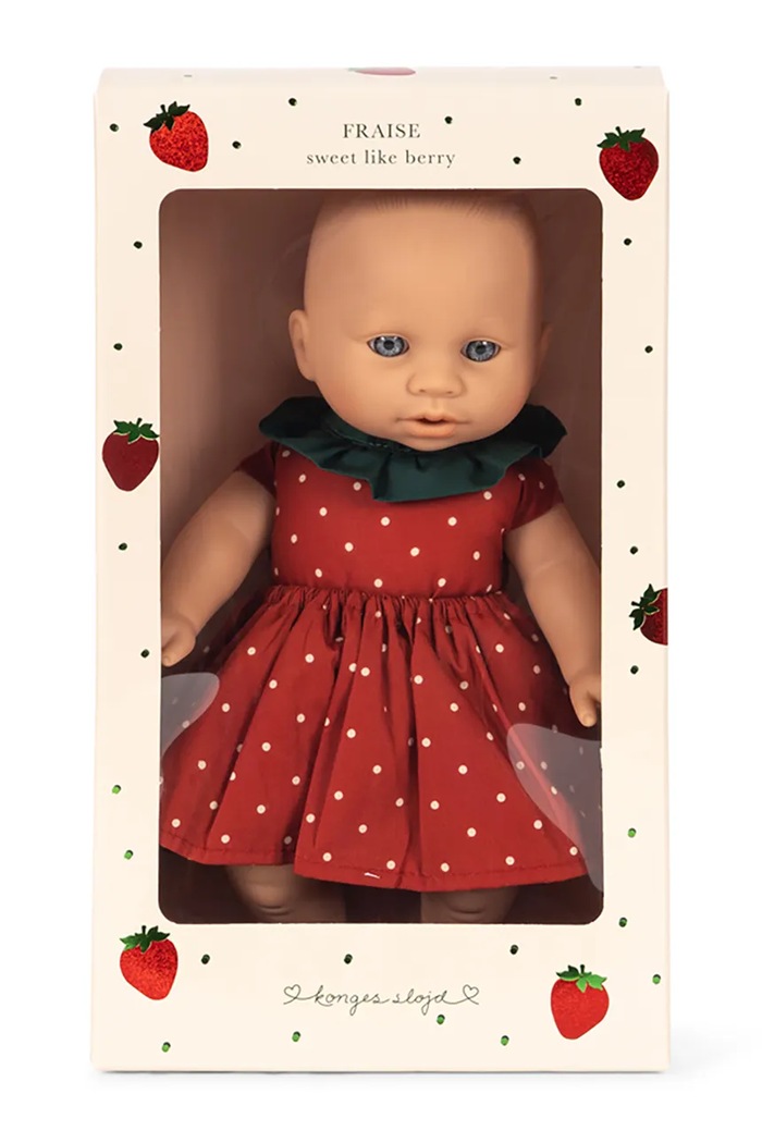 Konges Sløjd лялька дитяча FRAISE BABY DOLL KS105386.PPY2 червоний