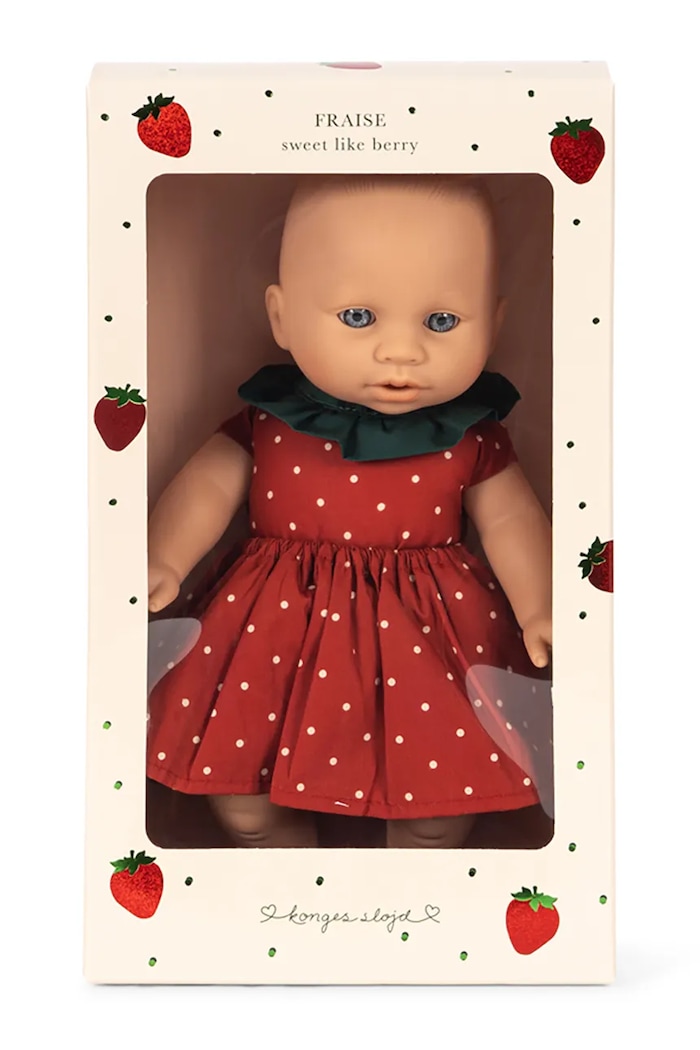 Konges Sløjd лялька дитяча FRAISE BABY DOLL KS105386.PPY2 червоний
