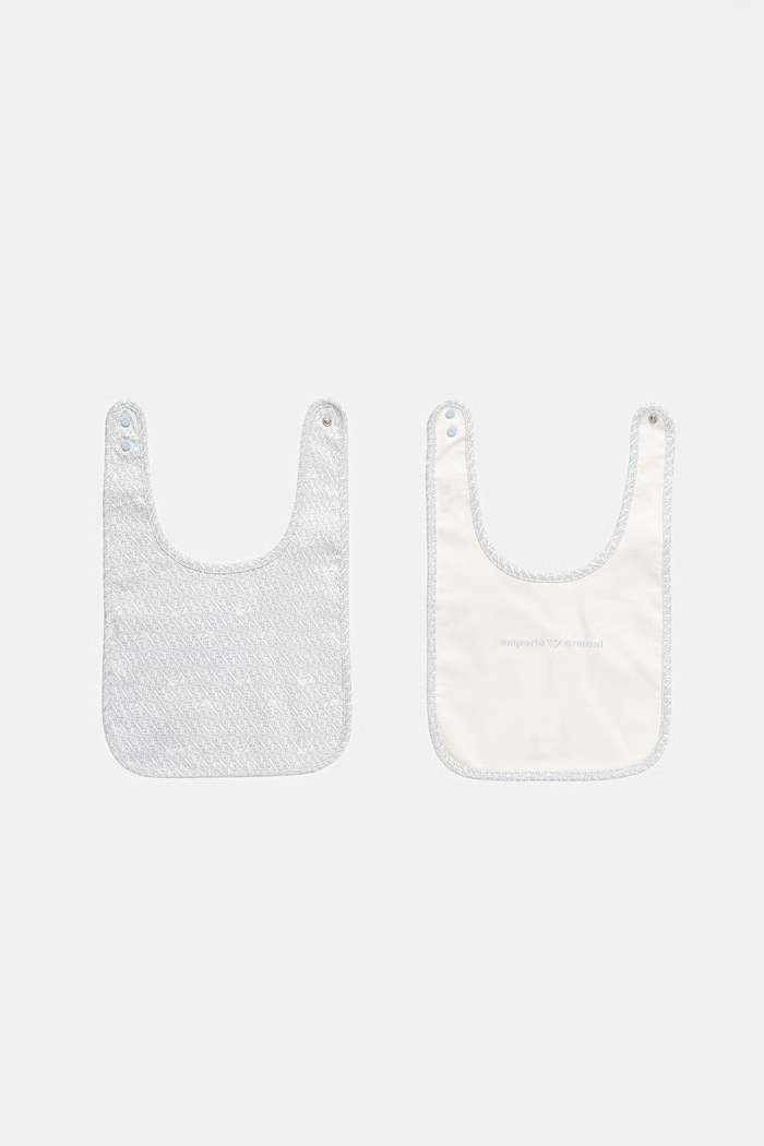 Бебешки лигавник с две лица Emporio Armani (2 броя) 2 чифта син EY000007.AF22049