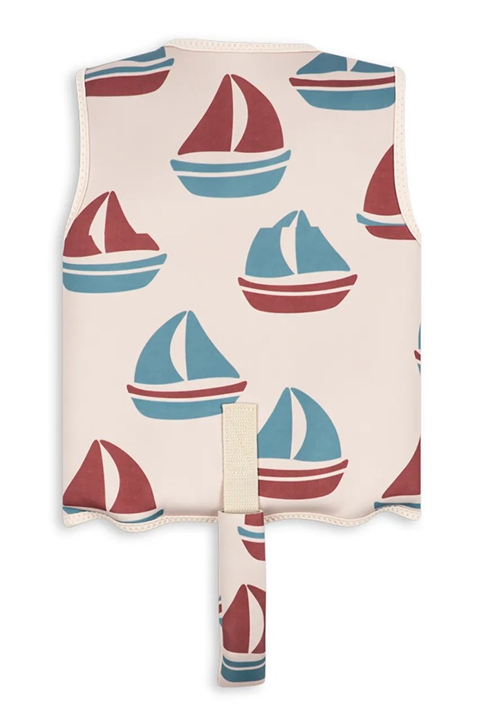 Chlapec Detská plavecká vesta Konges Sløjd ELLIS SWIM VEST KS104783.PPY2 béžová