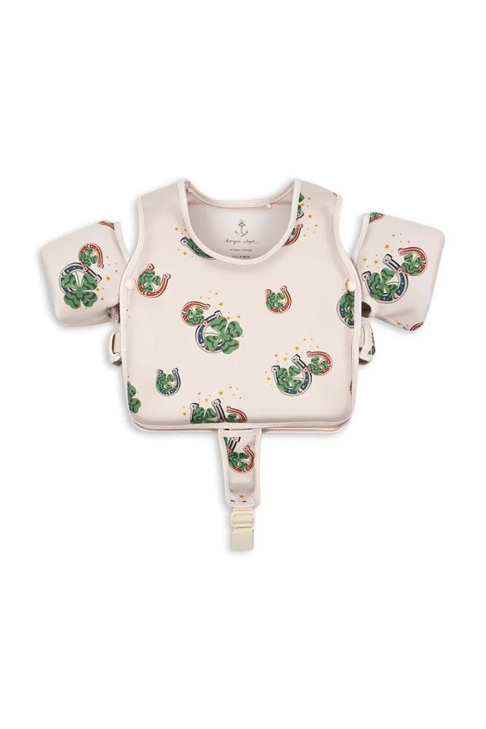 Konges Sløjd vestă de înot pentru copii HOLLIS SWIM WATER WINGS bej KS104848.PPY2