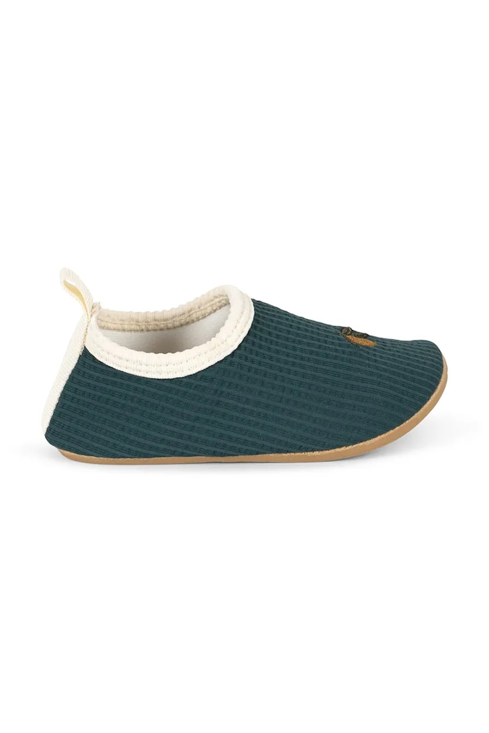 Konges Sløjd pantofi de apă pentru copii SAILOR SWIM SHOES KS105067.PPY2 verde SS26