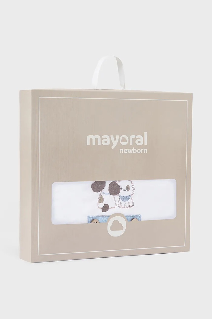 Deka pre bábätko Mayoral Newborn modrá 9026.2D.Newborn.PPY2