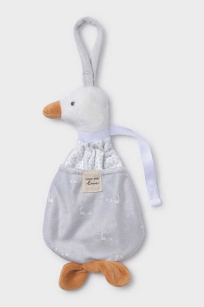 Detská plyšová hračka Mayoral Newborn sivá 9080.1A.Newborn.PPY2